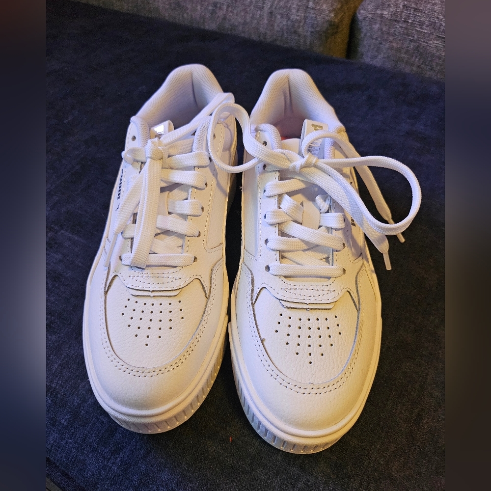Puma Platform White Sneakers